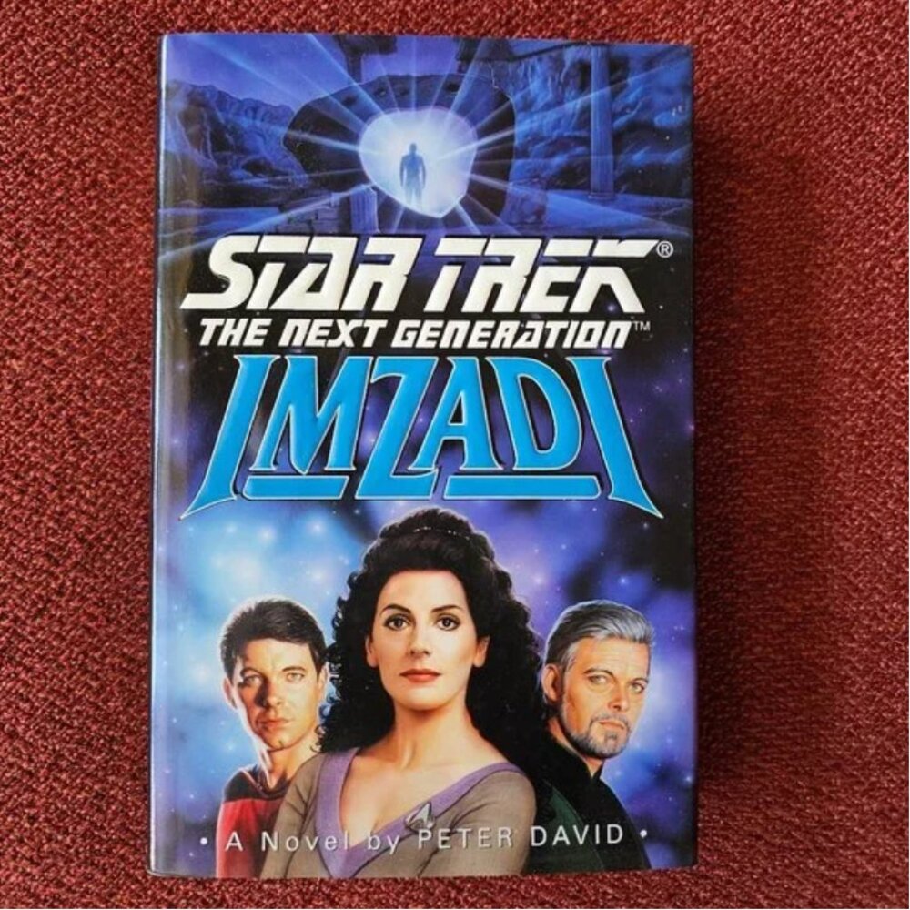 Star Trek The Next Generation Imzadi Hardcover Book